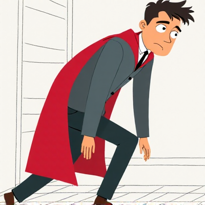 Homme fatigué